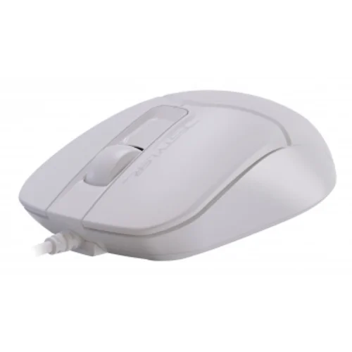 Мышь A4Tech Fstyler FM12S белый оптическая (1200dpi) silent USB (3but)